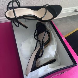 Black stilettos heels